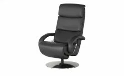 Hukla Ledersessel Florian | Anthrazit (Dunkelgrau)