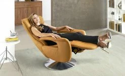 Hukla Relaxsessel Smilla | Curry (Gelb-Orange)
