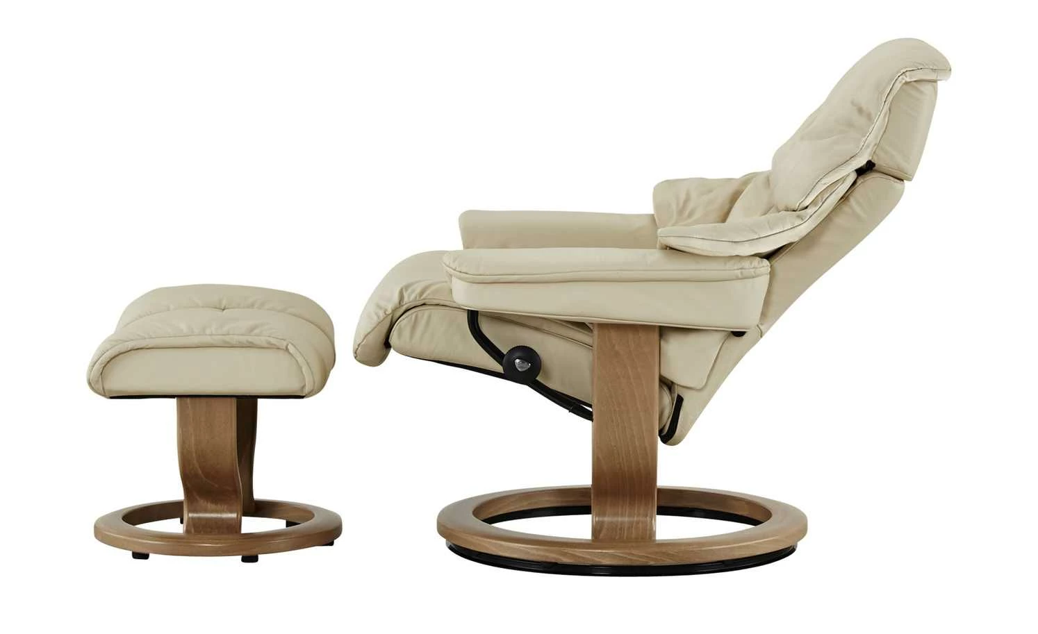 Stressless Relaxsessel mit Hocker Reno L Stressless Relaxsessel mit Hocker Reno L | Creme Classic L -hoeffner Verkäufe 20407920 3 201811271519