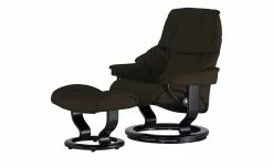 Stressless Relaxsessel mit Hocker Reno M | Braun Classic M -hoeffner Verkäufe 20407932 7 201811271519