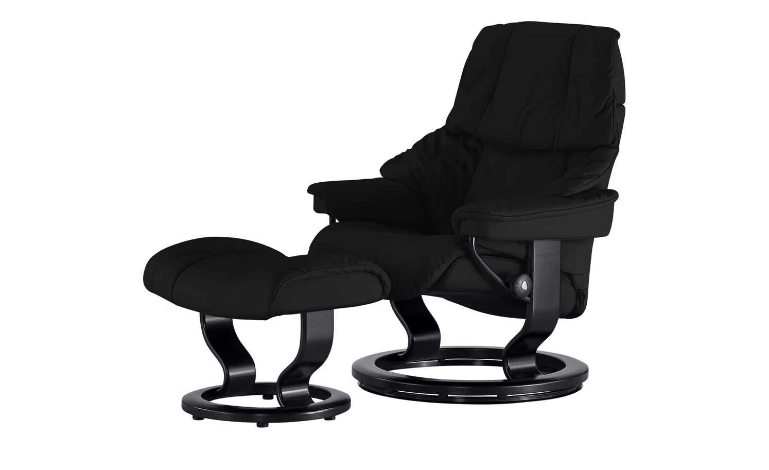Stressless Relaxsessel mit Hocker Reno M Stressless Relaxsessel mit Hocker Reno M | Schwarz Classic M -hoeffner Verkäufe 20407933 15 201811271519