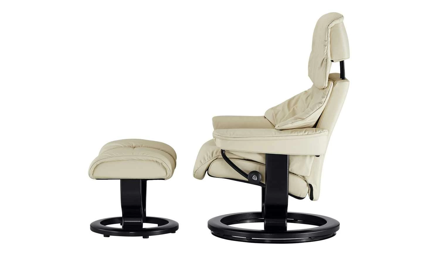 Stressless Relaxsessel mit Hocker Reno S Stressless Relaxsessel mit Hocker Reno S | Creme Classic S -hoeffner Verkäufe 20407948 1 201811271519