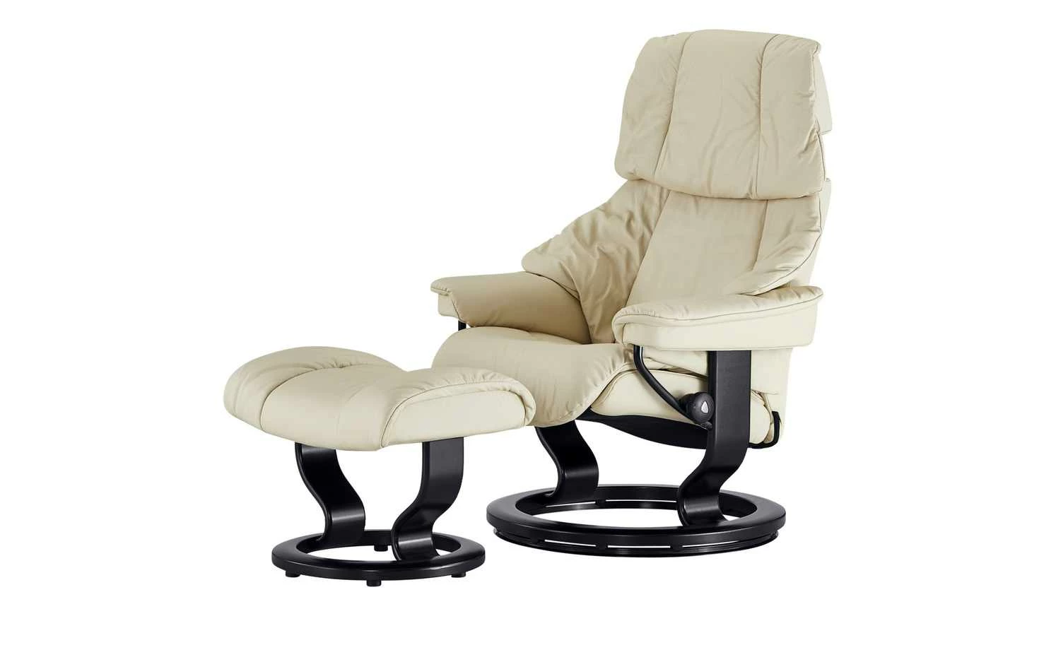 Stressless Relaxsessel mit Hocker Reno S Stressless Relaxsessel mit Hocker Reno S | Creme Classic S -hoeffner Verkäufe 20407948 6 201811271519