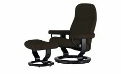 Stressless Relaxsessel mit Hocker Consul L | Braun Classic L