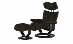 Stressless Relaxsessel mit Hocker Magic M | Braun Classic M -hoeffner Verkäufe 20408034 16 201811271519
