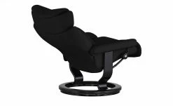 Stressless Relaxsessel mit Hocker Magic M | Schwarz Classic M -hoeffner Verkäufe 20408039 6 201811271519