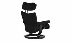 Stressless Relaxsessel mit Hocker Magic M | Schwarz Classic M -hoeffner Verkäufe 20408039 8 201811271519