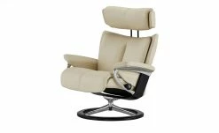 Stressless Relaxsessel mit Hocker Magic M | Creme Signature M -hoeffner Verkäufe 20408043 13 201811271519