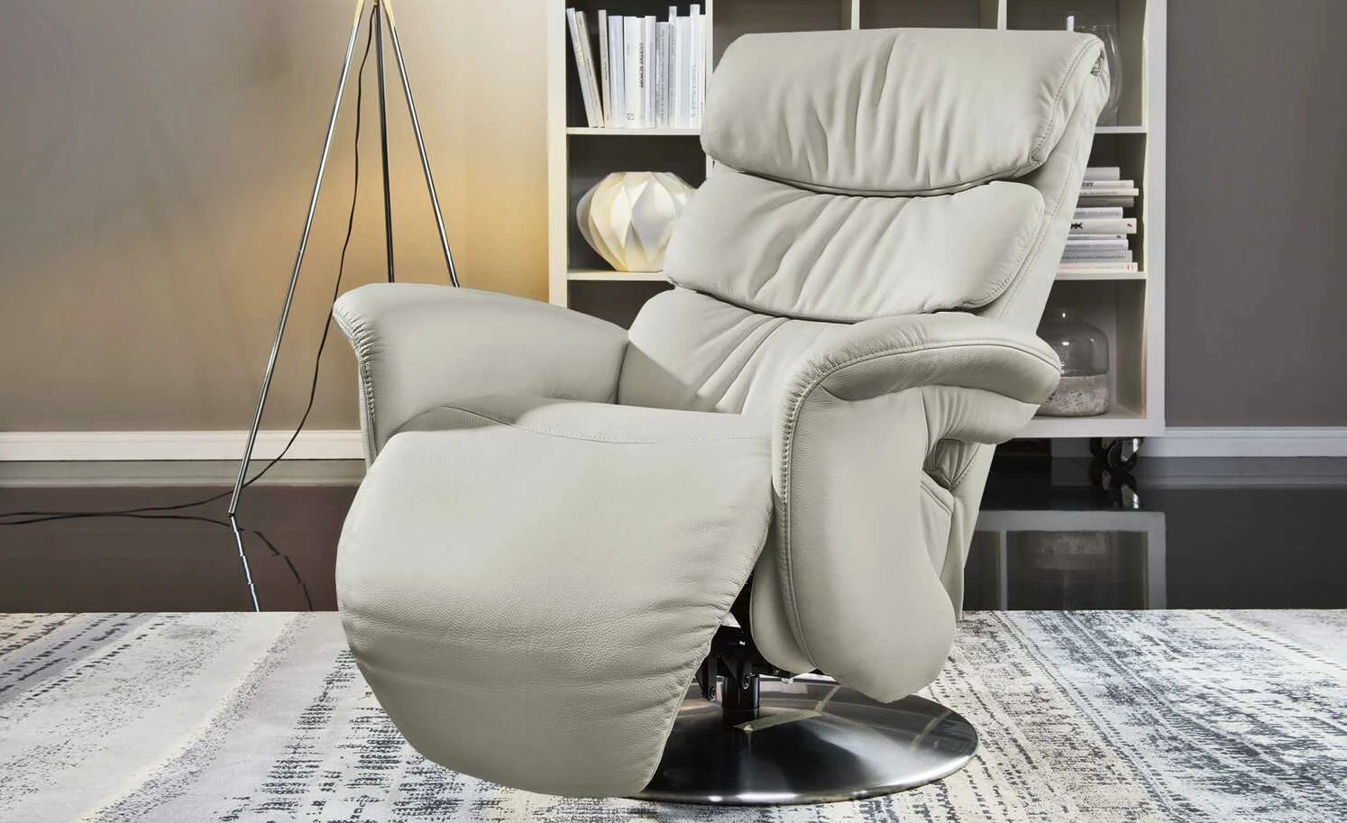 himolla Leder-Relaxsessel 7628 himolla Leder-Relaxsessel 7628 | Nebel (Creme) M -hoeffner Verkäufe 22402592 3 202006250919