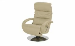 Hukla Leder-Relaxsessel Florian | Beige S