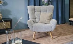 SOHO Polstersessel Jolyn | Silbergrau