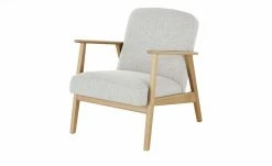 smart Sessel Rada | Silbergrau Webstoff grob