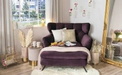 pop Longseat-Sessel Caldara | Lila