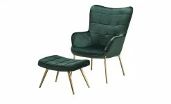Sessel mit Hocker Annika | Grün -hoeffner Verkäufe 23407979 20 202103011934