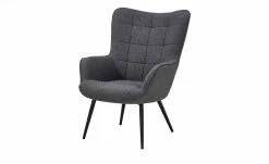 Sessel mit Hocker Annika | Dunkelgrau -hoeffner Verkäufe 23407981 11 202209060030