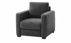 bobb Sessel mit Boxspringpolsterung Lisa de Luxe | Schwarz