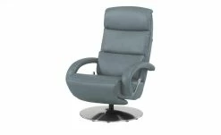 Hukla Ledersessel Florian | Steel (Grau)