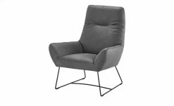 Max Schelling Leder Sessel Master | Anthrazit