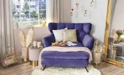 pop Longseat-Sessel Caldara | Ultraviolett (Lila)