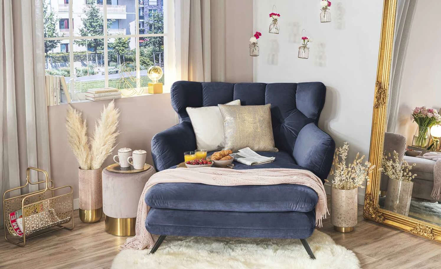 pop Longseat-Sessel Caldara pop Longseat-Sessel Caldara | Dunkelblau -hoeffner Verkäufe 25408909 2 202007080902