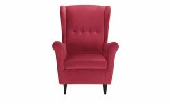 smart Sessel Hubertine | Rot Mikrofaser -hoeffner Verkäufe 26402284 10 202203101233