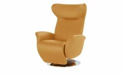JOOP! Relaxsessel aus Leder Lounge 8140 | Safran (Gelb-Orange)