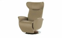 JOOP! Relaxsessel aus Leder Lounge 8140 | Cappuccino (Hellbraun)