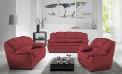 uno Ledersessel Casino | Rot