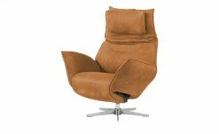 KOINOR Ledersessel Safira | Sun (Orange)