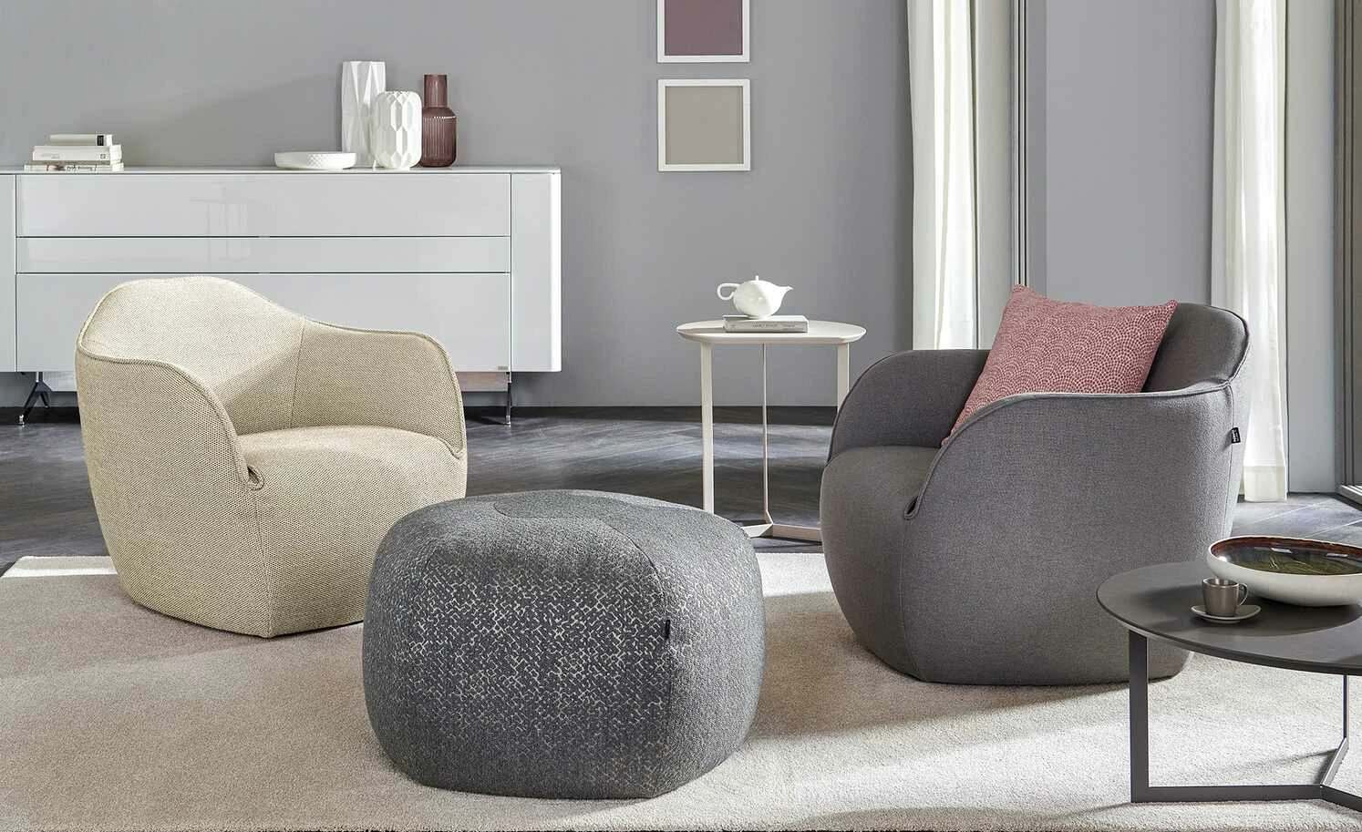 hülsta Sofa Polstersessel HS 480 hülsta Sofa Polstersessel HS 480 | Beige / Natur (Creme) -hoeffner Verkäufe 27402282 1 202101041432