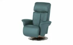 himolla Ledersessel 7418 | Topas (Türkis)