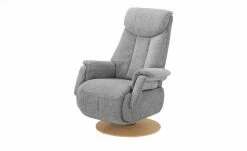 Polstermöbel Oelsa Fernsehsessel Blues | Grau (Hellgrau)