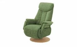 Polstermöbel Oelsa Fernsehsessel Blues | Moos (Grün)