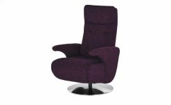 meinSofa Drehsessel Franzi-S | Aubergine (Lila) Grundfunktion