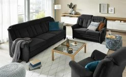 Polstermöbel Oelsa Fernsehsessel Andorra | Black (Schwarz)