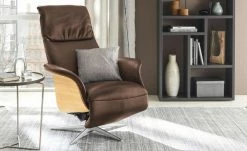 Nils Olsen Drehsessel Frederik | Marrone (Dunkelbraun) Grundfunktion