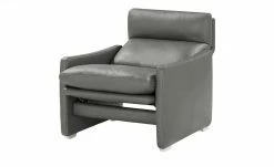 erpo just relax Ledersessel JR 290 Trento | Lichtgrau (Dunkelgrau) -hoeffner Verkäufe 28402996 6 202110271257