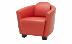 Ledersessel Strauss | Rot