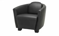 Ledersessel Strauss | Schwarz