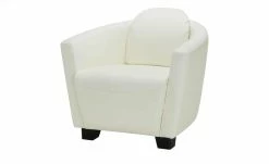 Ledersessel Strauss | Weiß